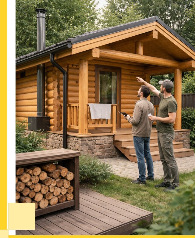 Бани для дачи под ключ в Тайшете от 259625 р. | ЭриданТшт