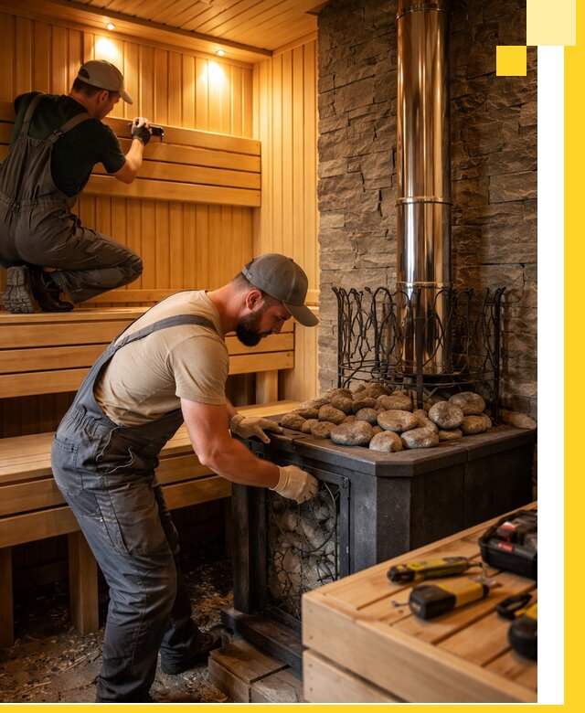 Комплексный дизайн бань, саун и зон отдыха в Тайшете