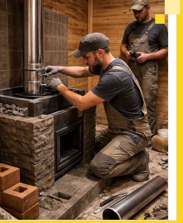 Изготовление и установка банных печей под ключ в Тайшете