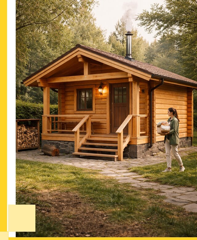 Купить баню под ключ в Тайшете от 675025 р. | ЭриданТшт