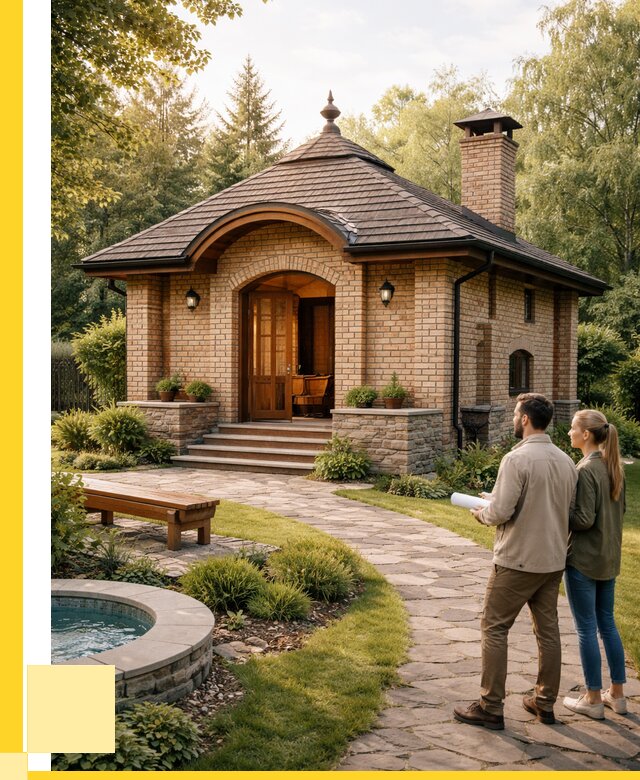 Проект кирпичной бани в Тайшете от 31155 р. | ЭриданТшт