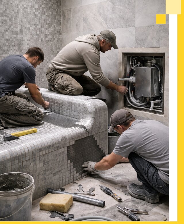 Проекты хамамов под ключ в Тайшете и дизайн и строительство