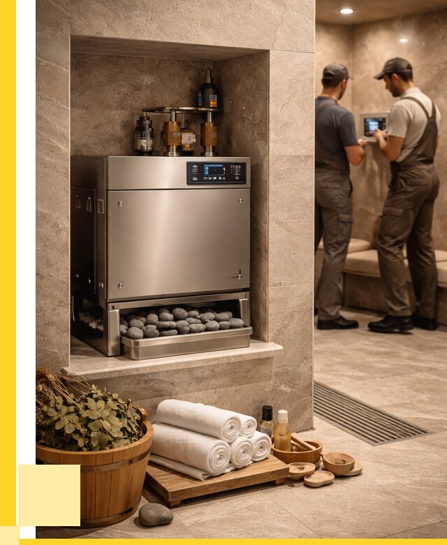 Парогенераторы для хамама в Тайшете от 77888 р. | ЭриданТшт