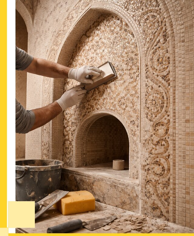 Мозаика для хамама в Тайшете под ключ от 5193 р. | ЭриданТшт