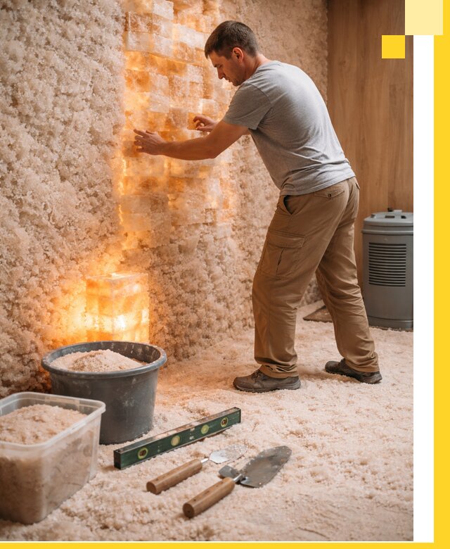 Проектирование и монтаж соляных комнат в Тайшете под ключ