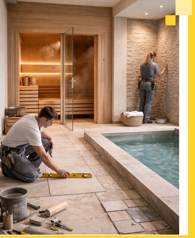 Комплексный дизайн и отделка интерьеров SPA под ключ в Тайшете